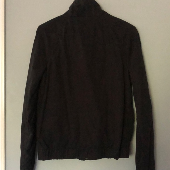 TNA high collar black zip up jacket - Picture 6 of 6